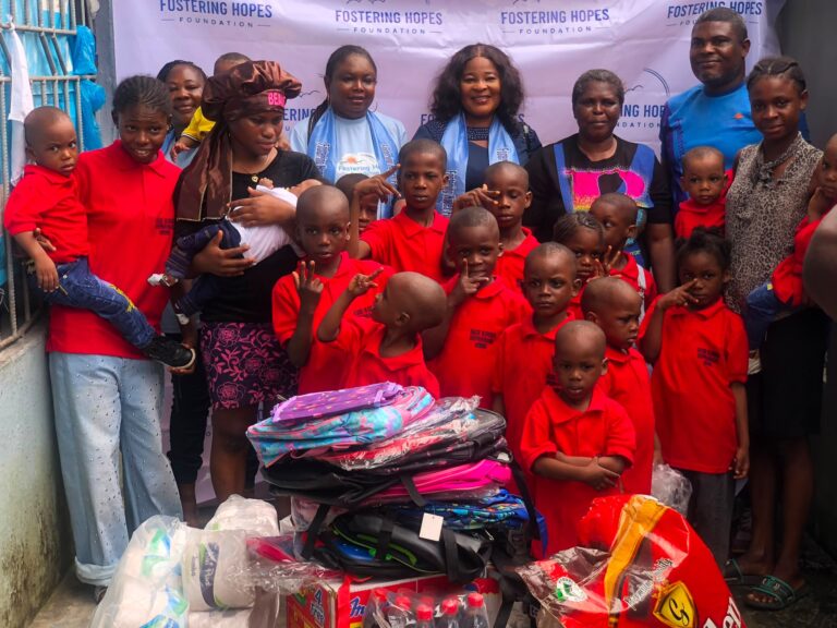 Fostering Hopes Foundation Celebrates 2nd Anniversary at Rose Ilogbo Orphanage Home in Ughelli